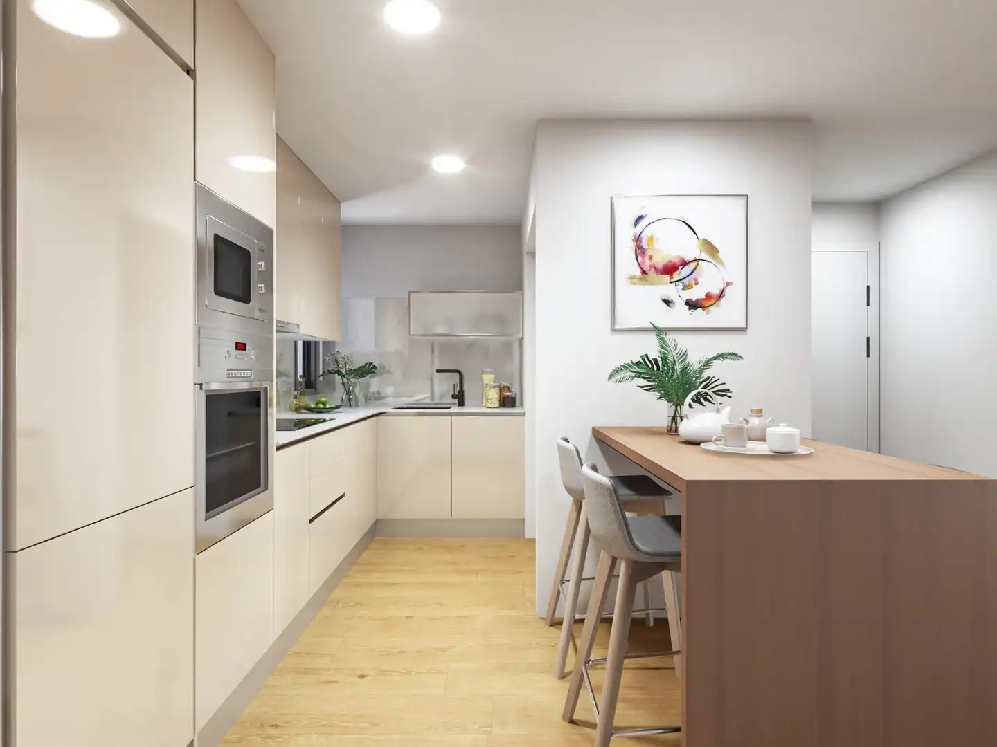 Cuina de Apartament en venda en Torrevieja amb Piscina comunitària