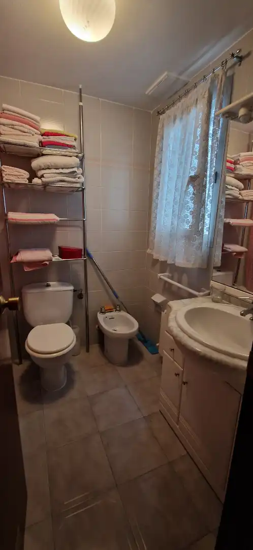 Bathroom of Flat for sale in Cambrils  with Heating, Terrace and Furnished