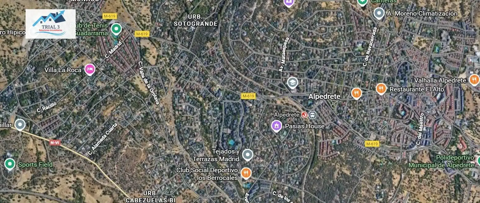Vista exterior de Casa o xalet en venda en Alpedrete amb Jardí privat