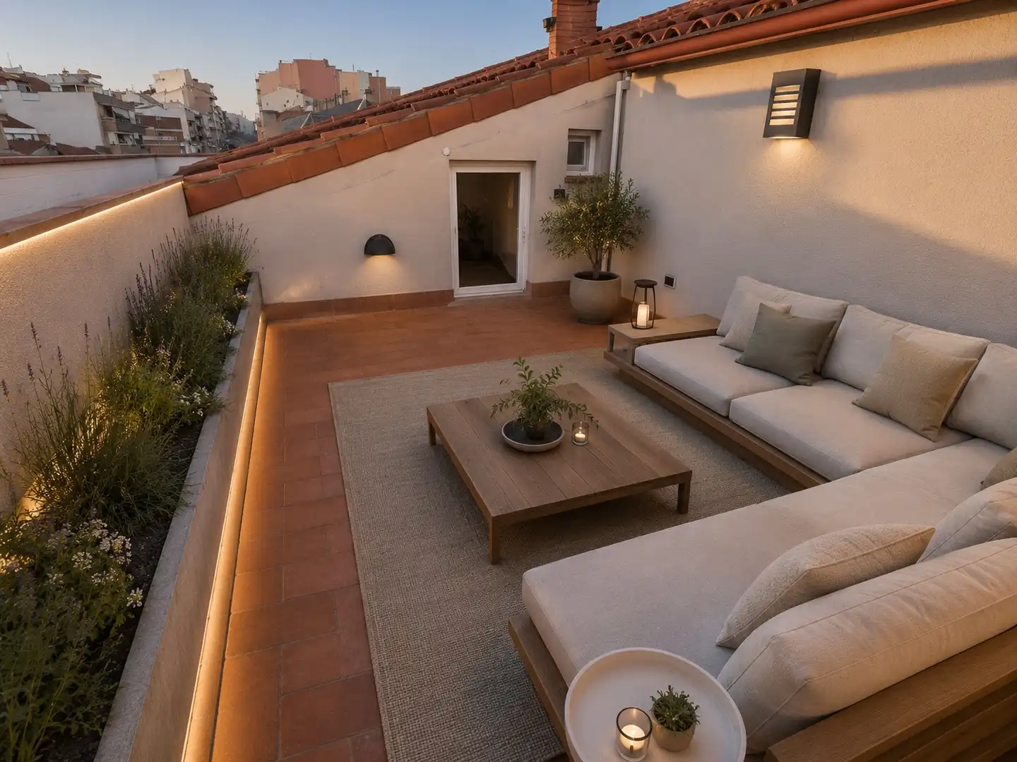 Terraza de Dúplex en venta en Rubí con Parquet y Terraza