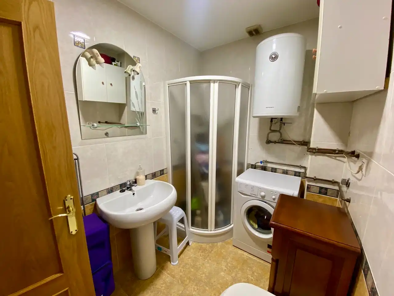Baño de Estudio en venta en Ciudad Real con Aire acondicionado, Calefacción y Amueblado