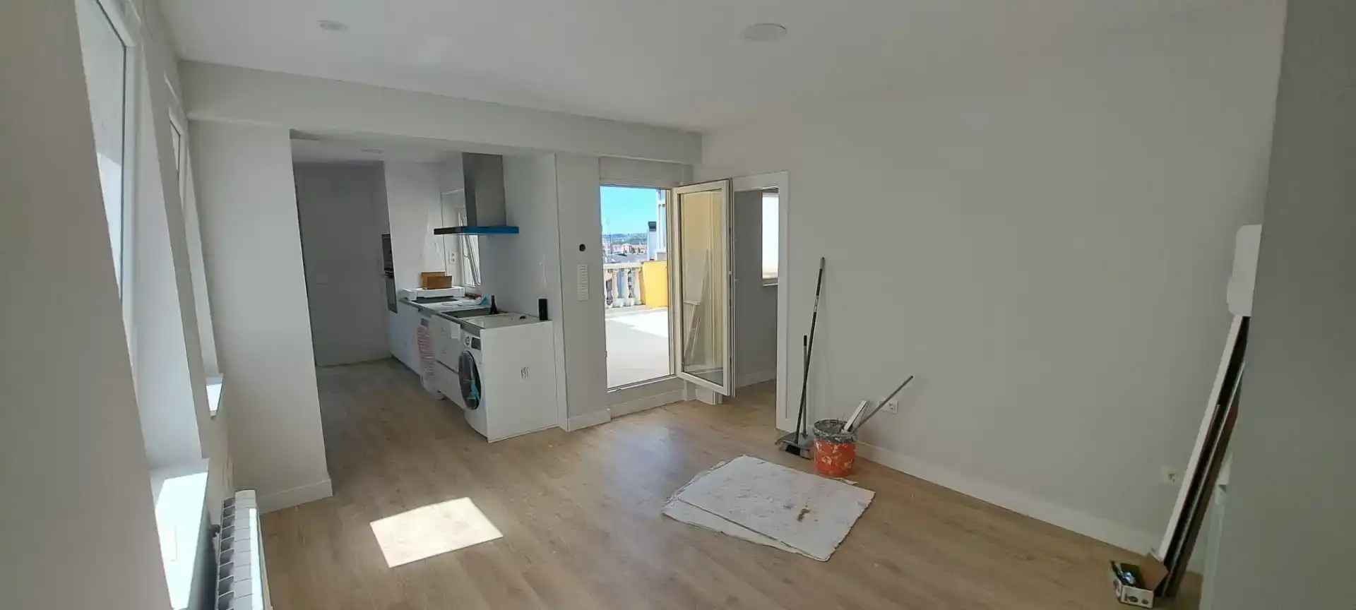 Kitchen of Attic for rent in León Capital   with Balcony