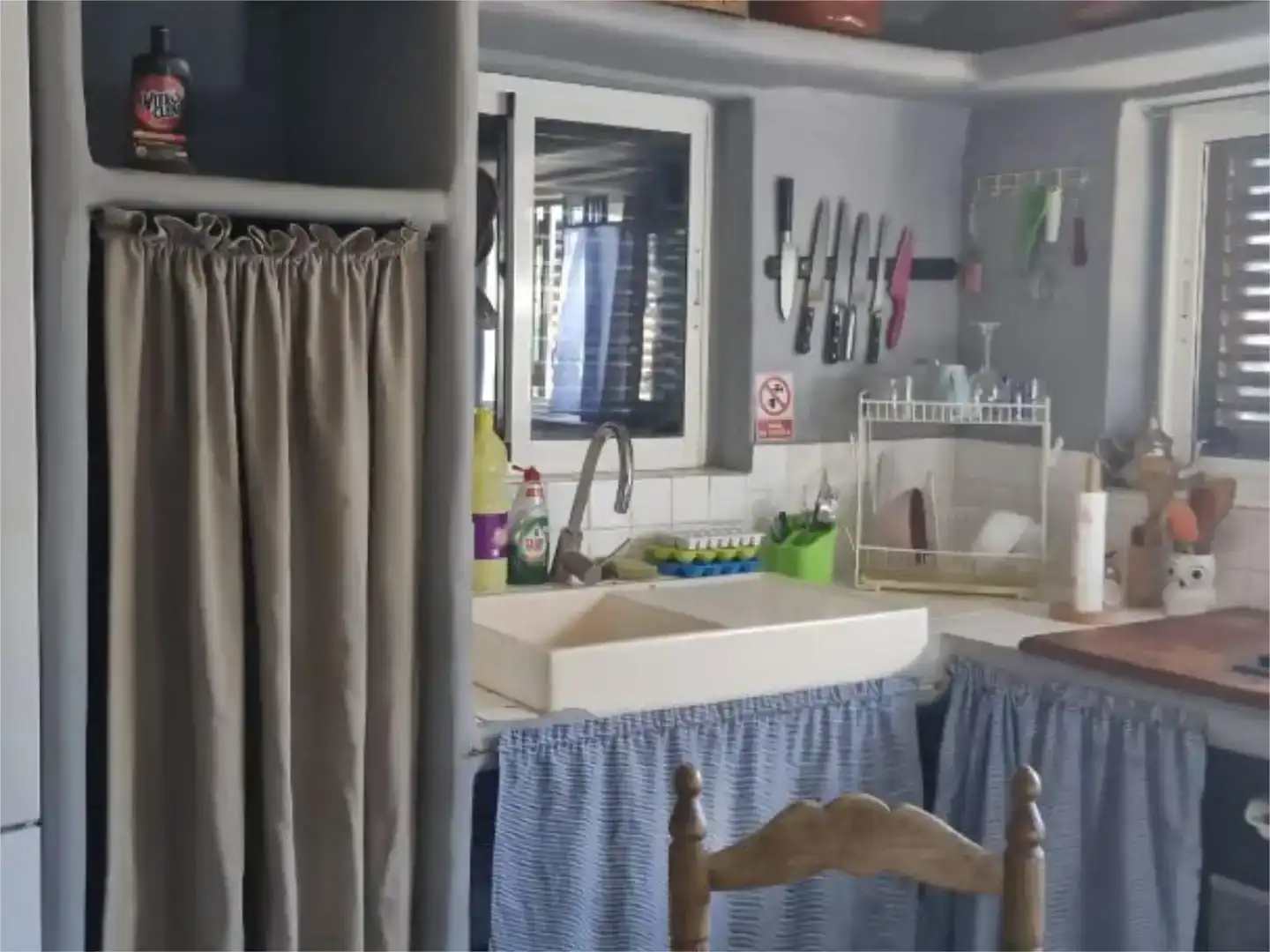 Kitchen of Houses for rent in Barbate  with Private garden, Parquet flooring and Swimming Pool