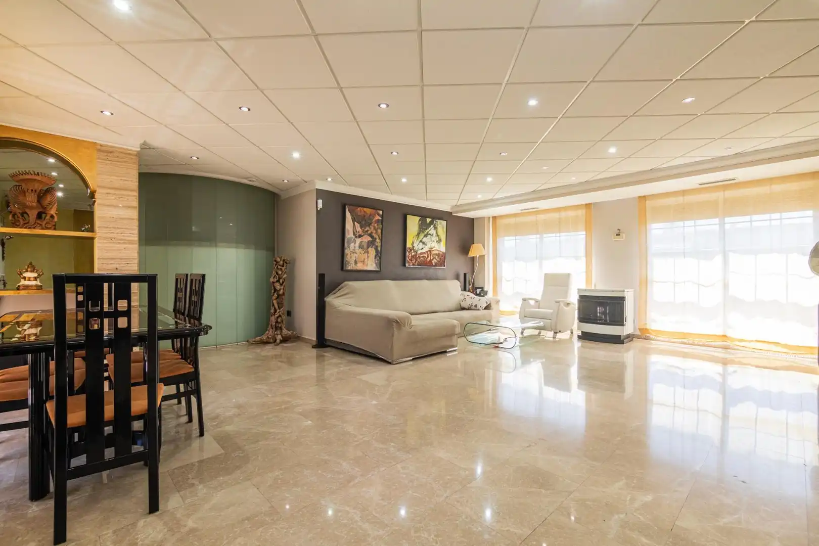 Sala de estar de Ático en venta en Elche / Elx con Terraza