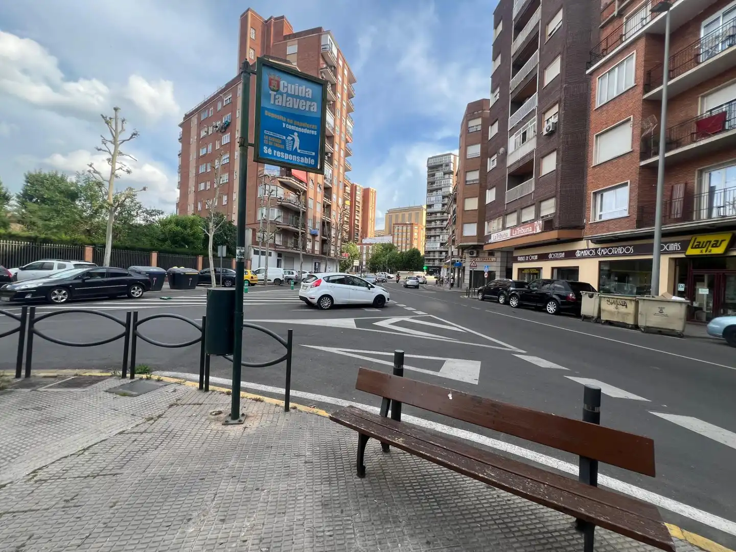 Vista exterior de Piso en venta en Talavera de la Reina