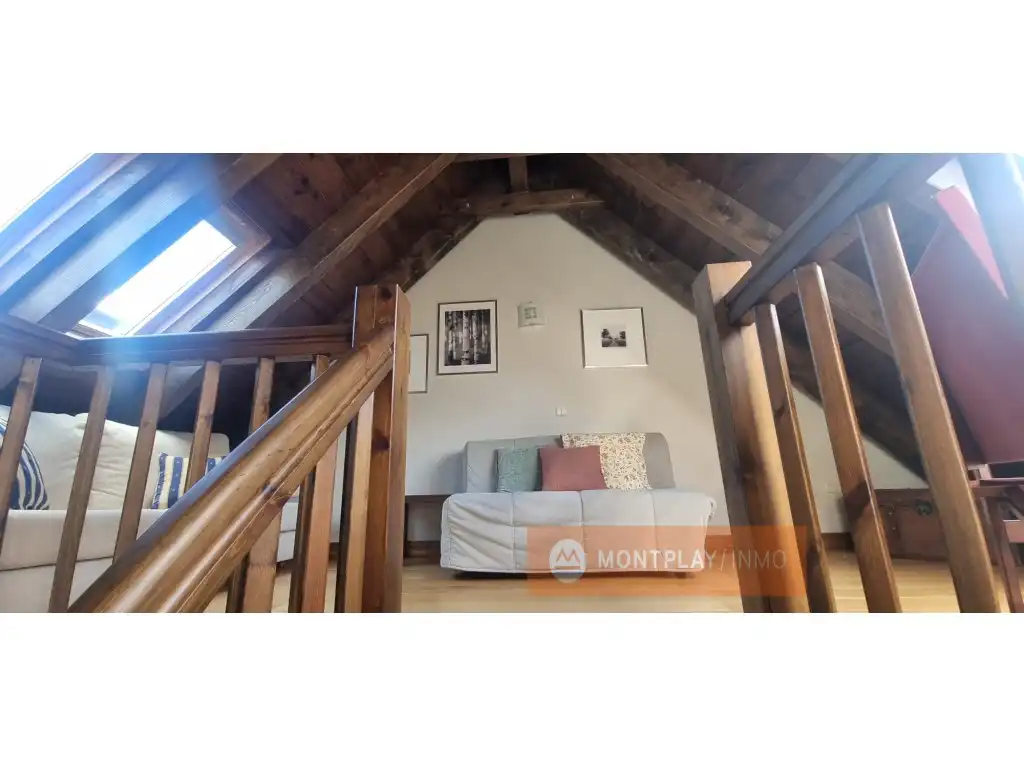 Sala de estar de Casa adosada en venta en Naut Aran