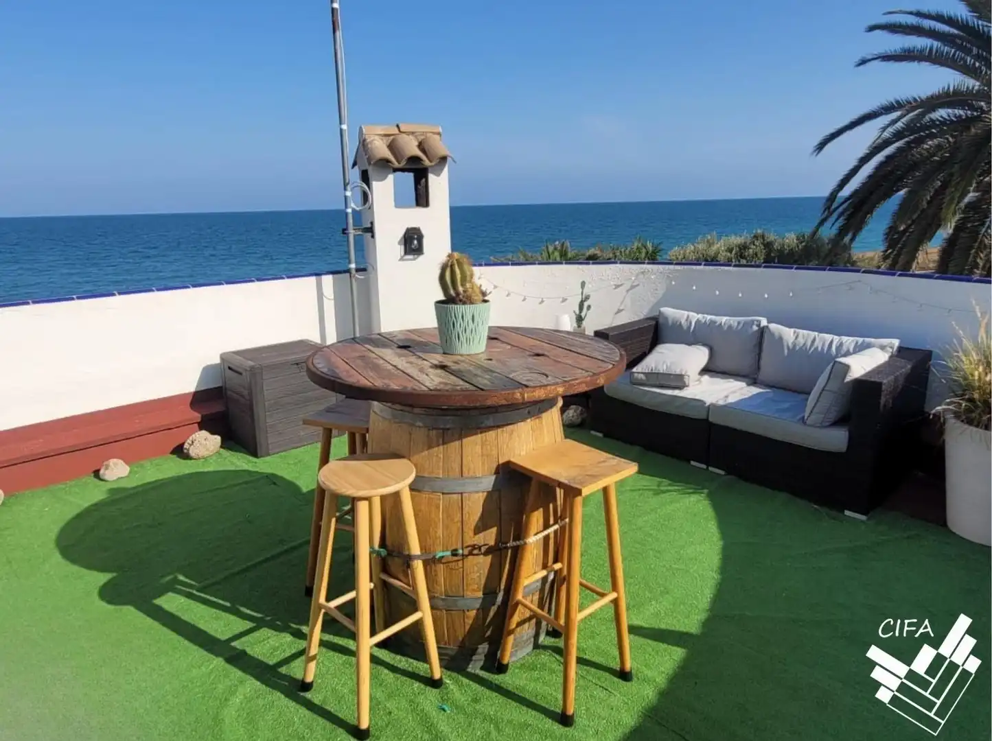 Terraza de Casa o chalet en venta en Benicarló con Aire acondicionado, Jardín privado y Terraza