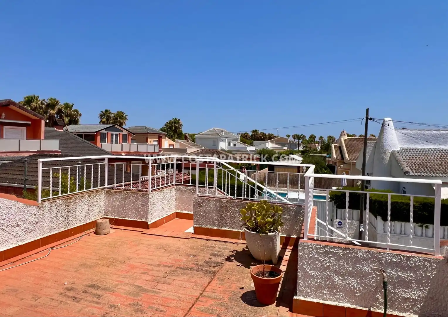 Terraza de Casa o chalet de alquiler en Los Alcázares con Aire acondicionado, Calefacción y Terraza