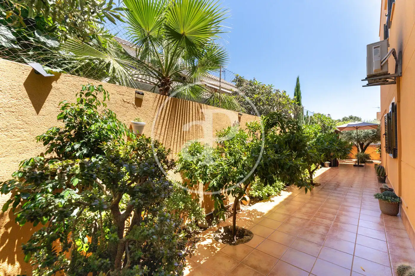 Terraza de Casa adosada en venta en  Palma de Mallorca con Aire acondicionado, Calefacción y Jardín privado