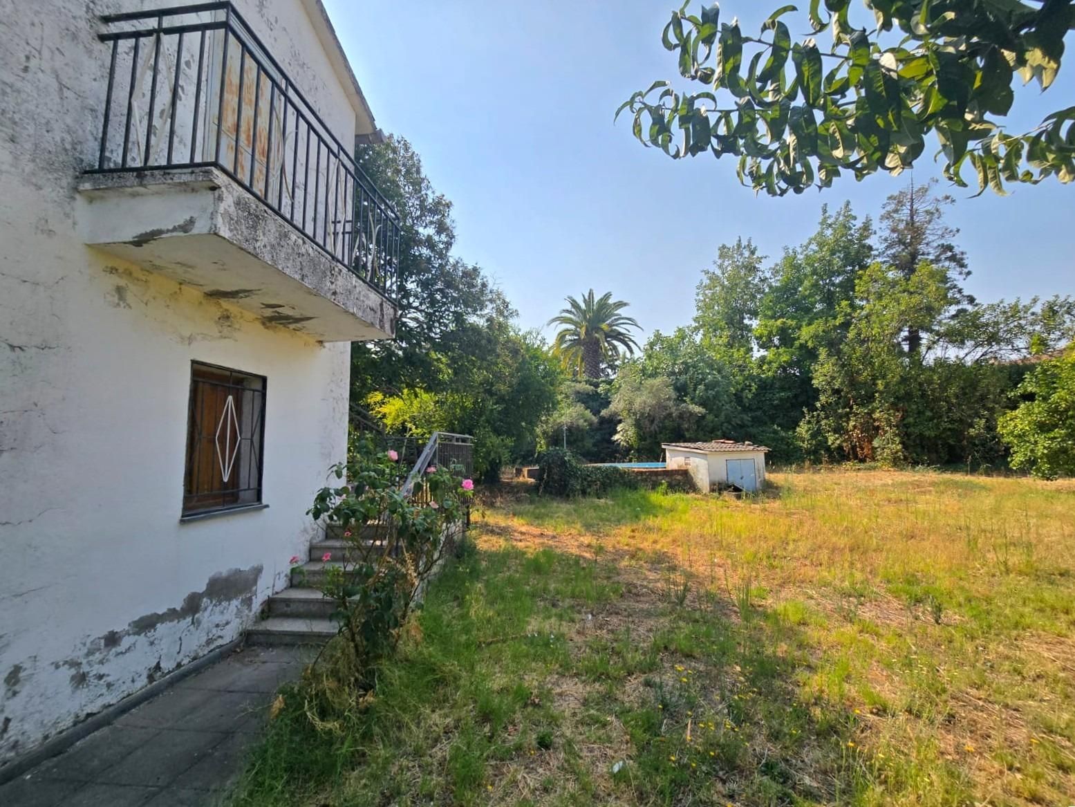 Jardín de Casa o chalet en venta en Aldeanueva del Camino con Jardín privado, Terraza y Piscina