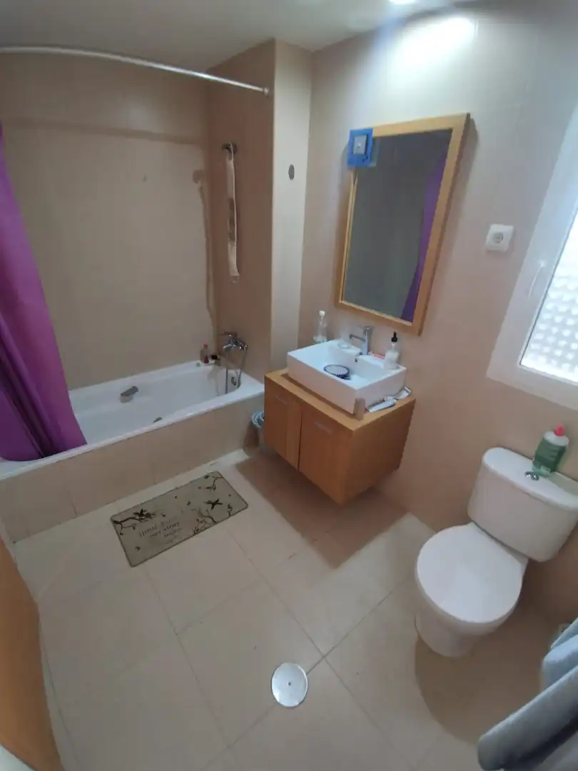 Bathroom of Apartments for rent in Murcia  with Air Conditioner, Terrace and Furnished