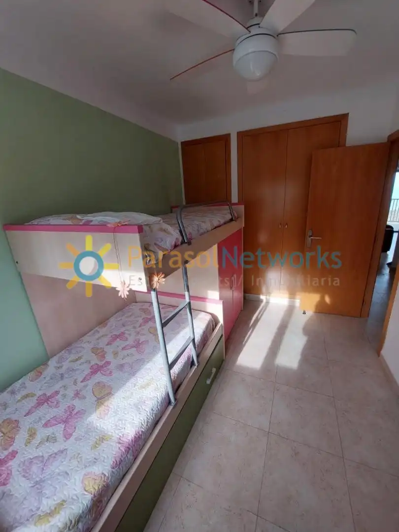 Schlafzimmer von Wohnungen zur Miete in Guardamar de la Safor mit Klimaanlage, Heizung und Terrasse