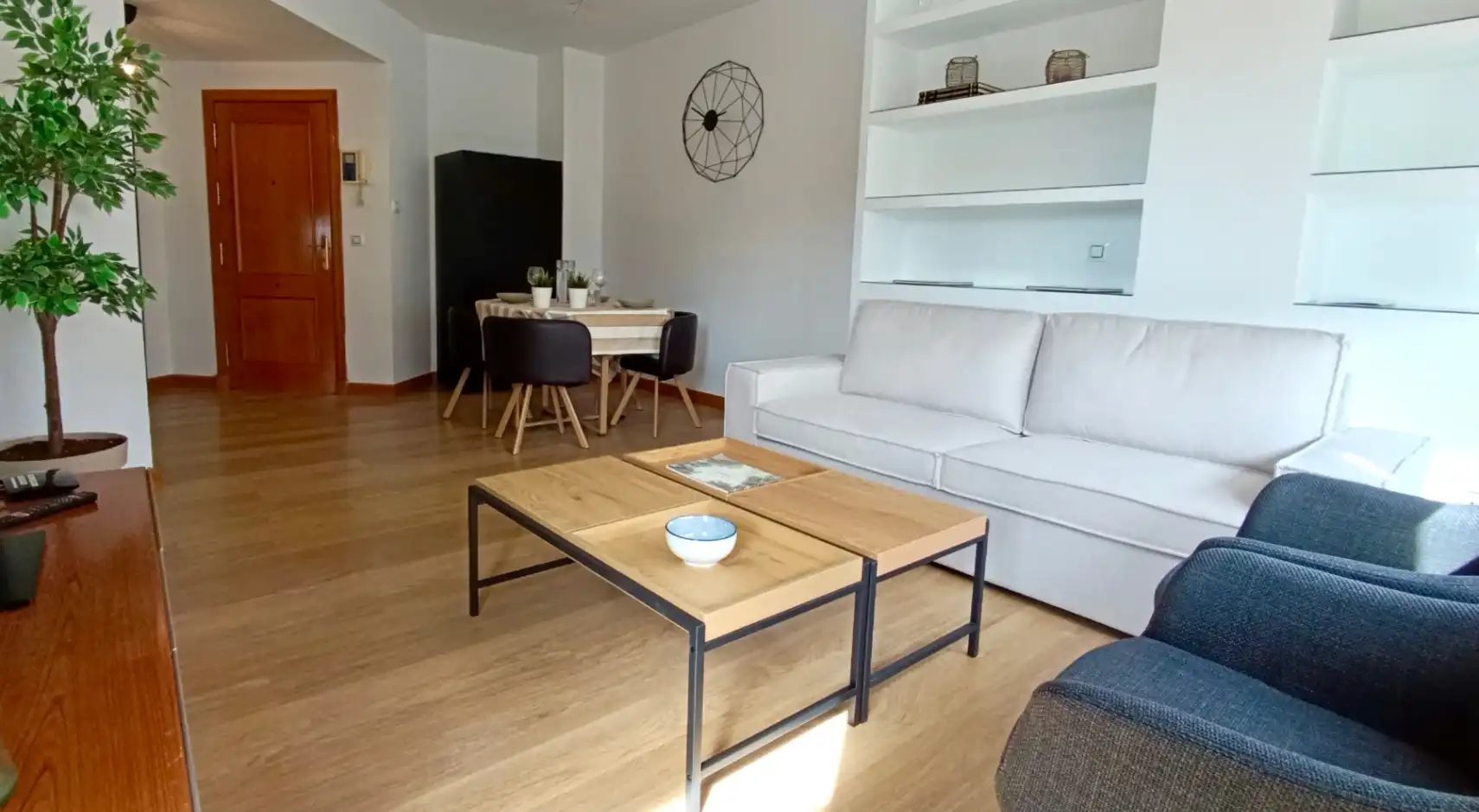 Sala de estar de Ático de alquiler en El Puerto de Santa María