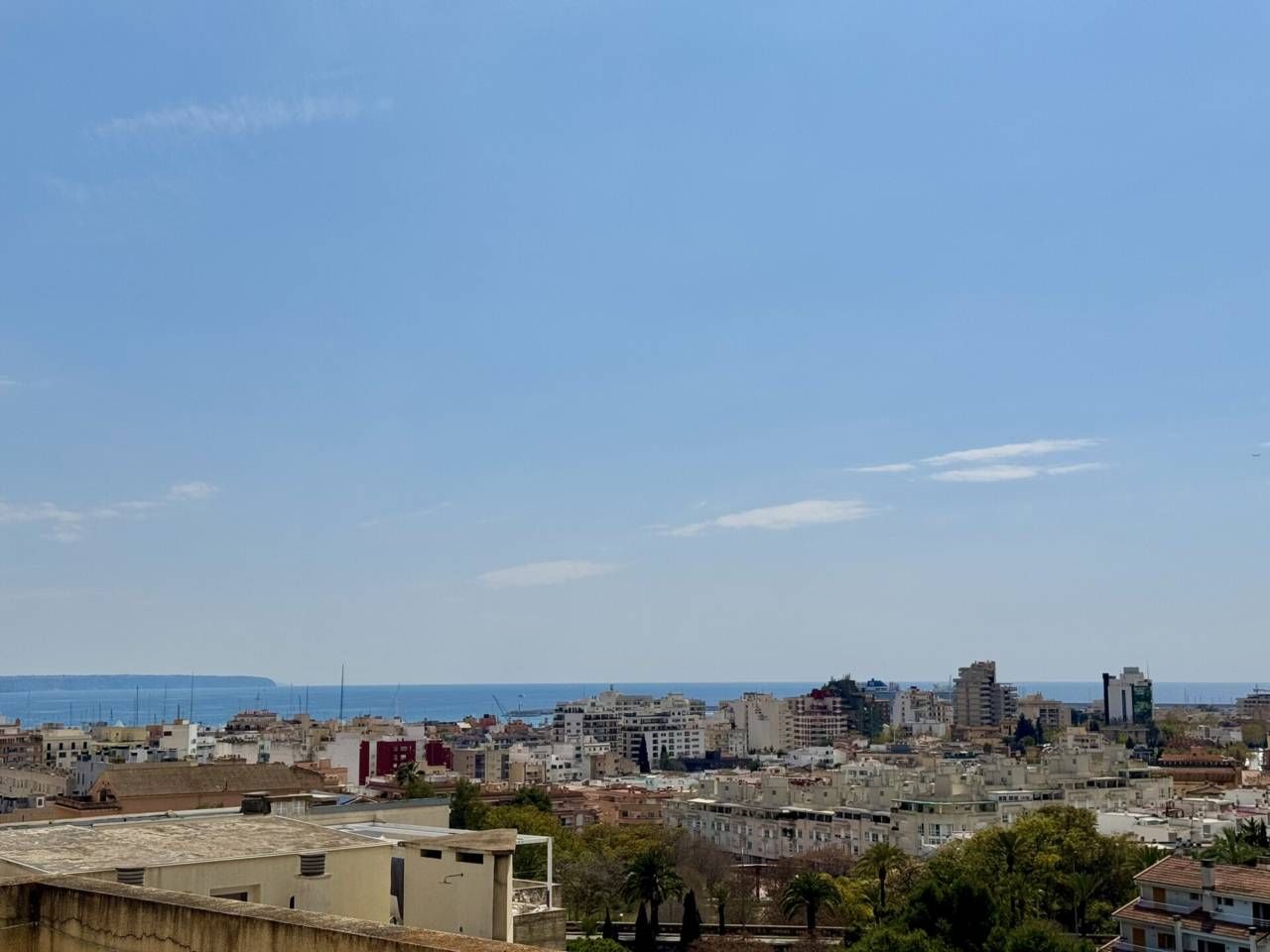 Vista exterior de Àtic de lloguer en  Palma de Mallorca amb Aire condicionat, Calefacció i Parquet