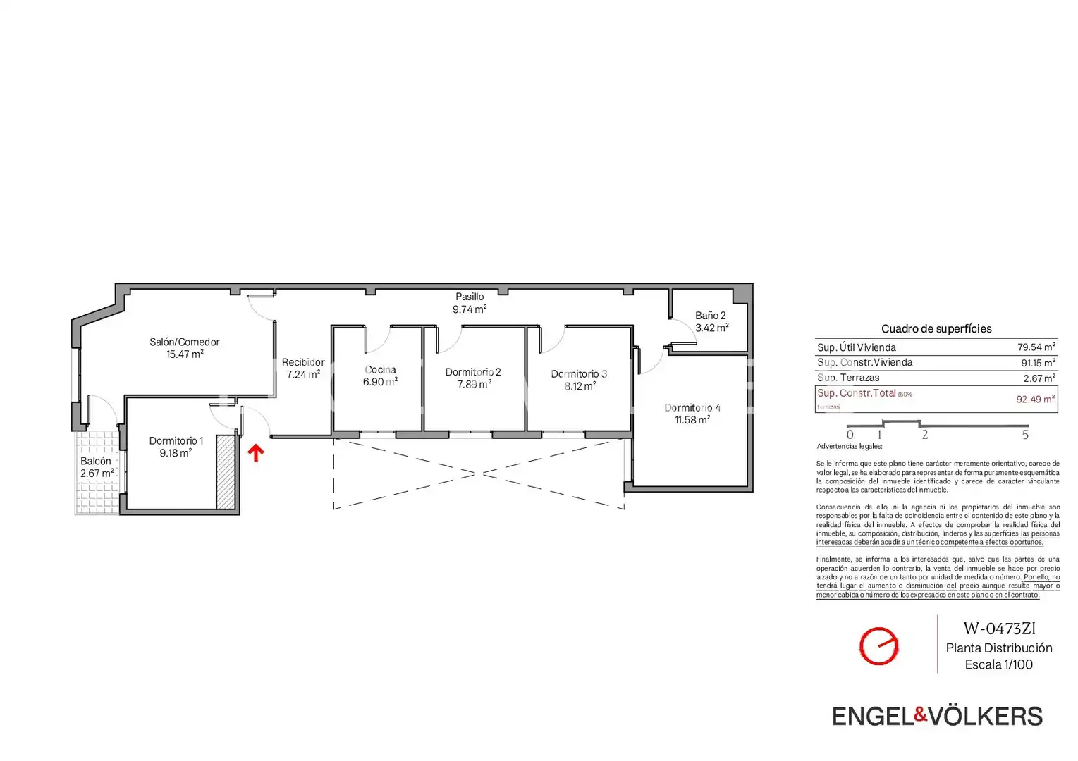 Piso en venta en Valencia con Calefacción y Balcón