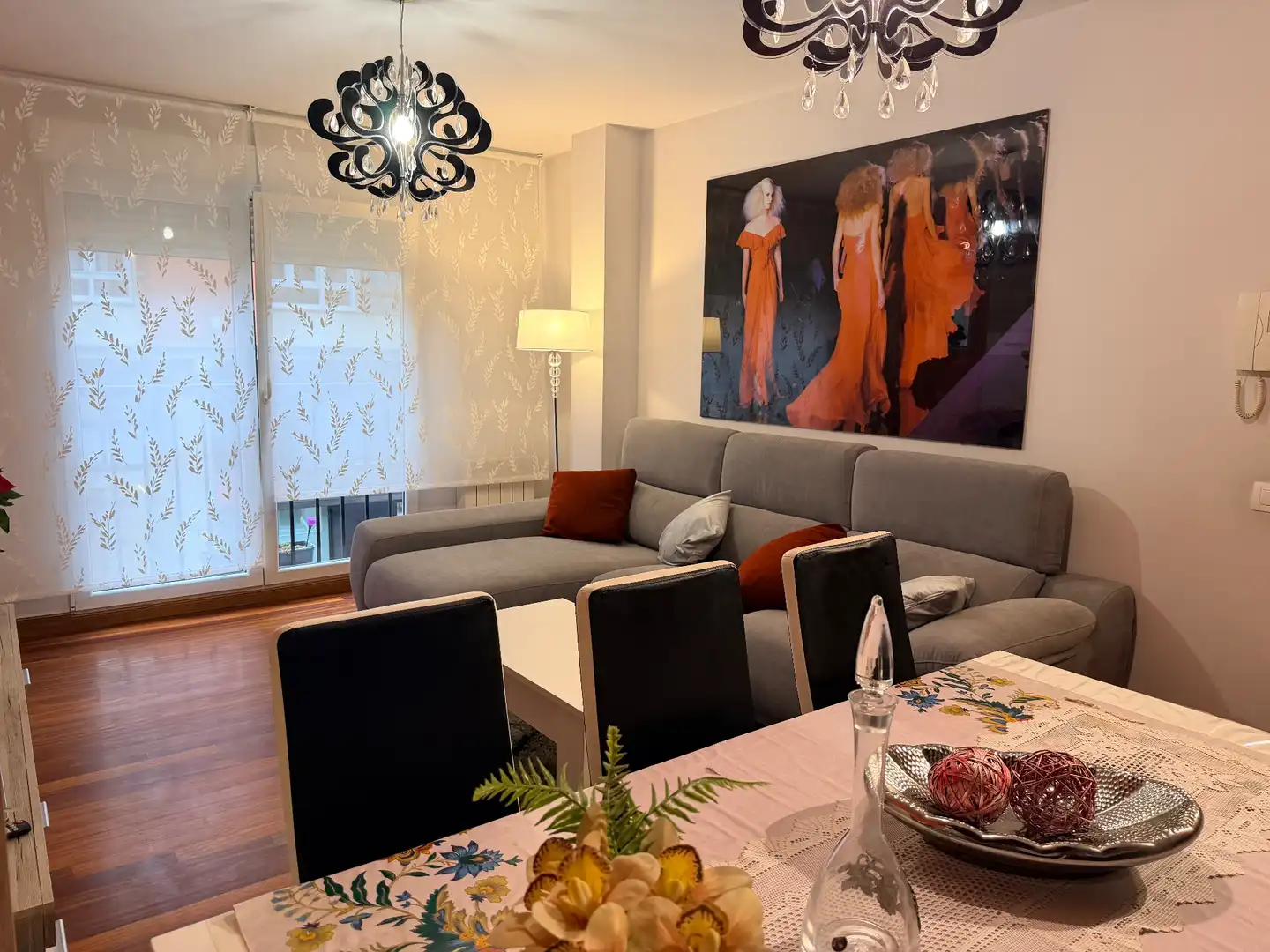 Sala de estar de Dúplex en venta en Torrelavega  con Calefacción, Parquet y Trastero