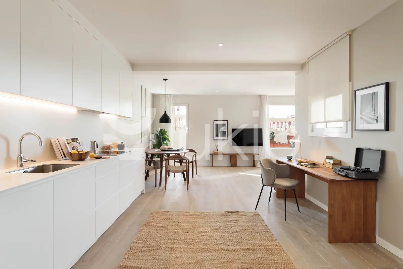 Penthouse mit Aufzug zur Miete in Carrer del Bruc, imagen 9