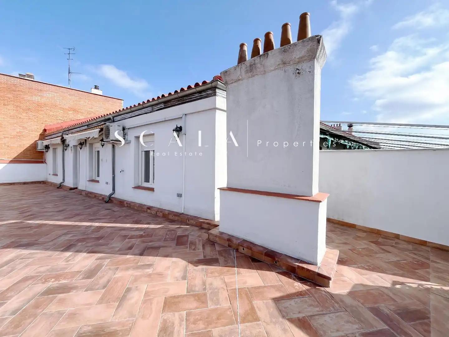 Exterior view of Attic for sale in Madrid  with Air Conditioner, Heating and Terrace