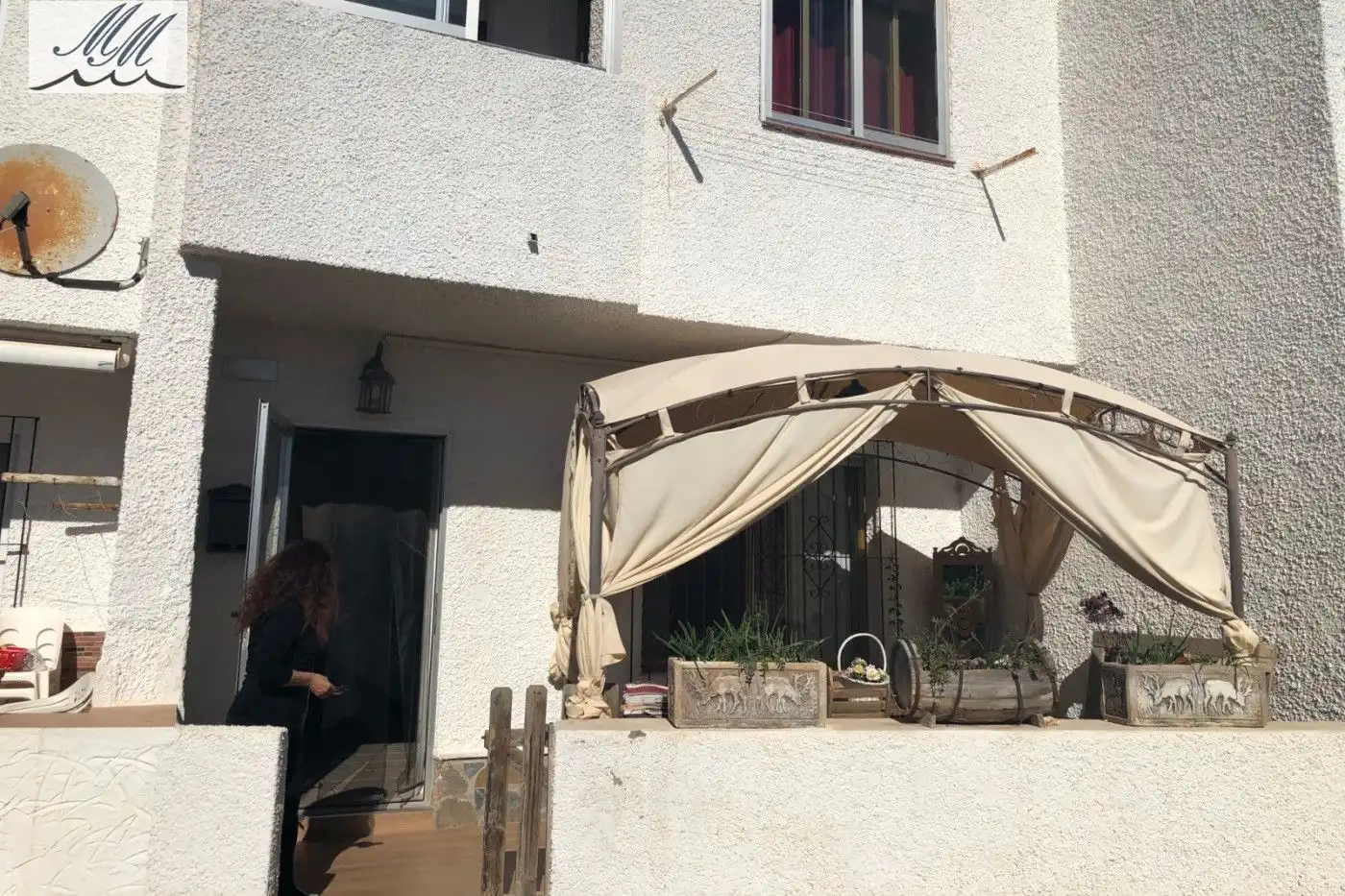 Terraza de Casa adosada en venta en Cartagena con Aire acondicionado, Terraza y Amueblado