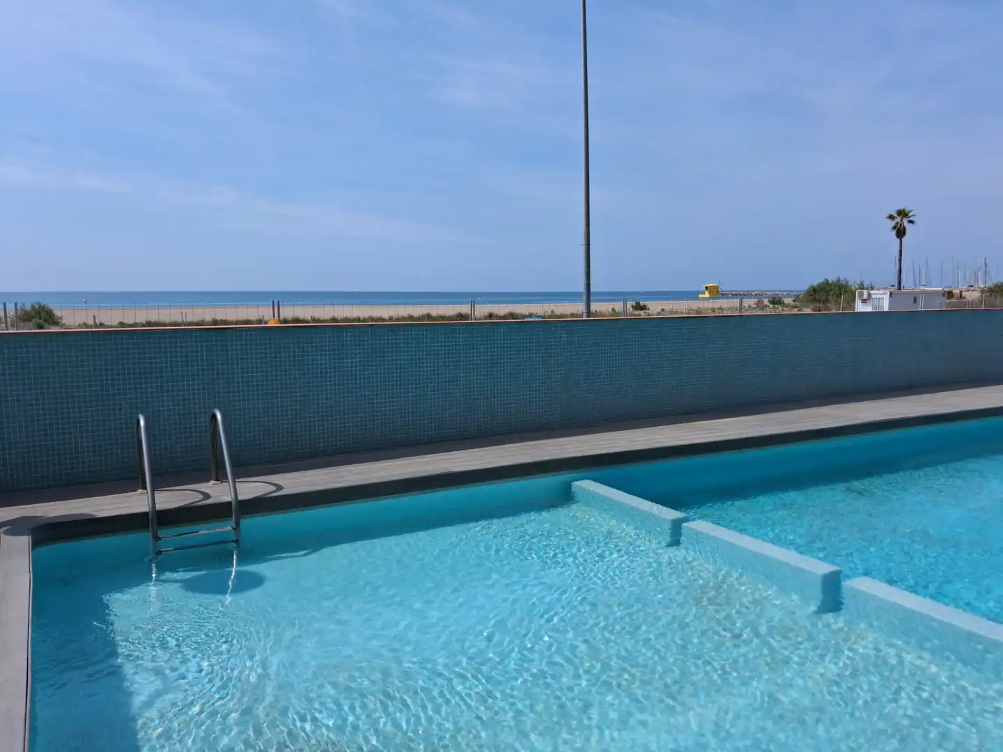 Swimming pool of Apartments for rent in Castelldefels  with Terrace, Furnished and Community pool