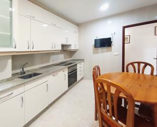 Kitchen of Flat for sale in Pontevedra Capital   with Heating, Storage room and Furnished