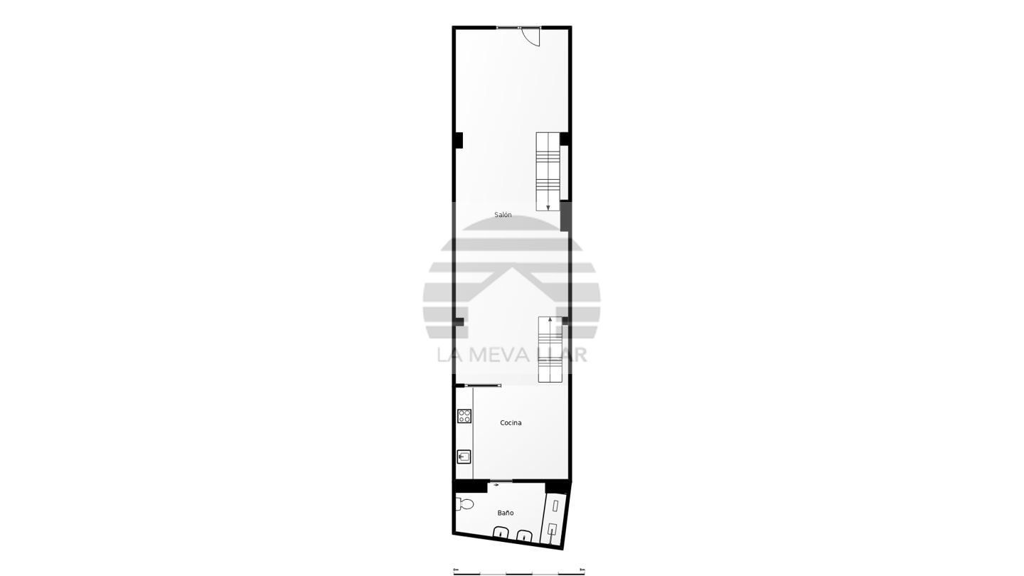 Planta baixa en venda en  Barcelona Capital amb Aire condicionat i Moblat