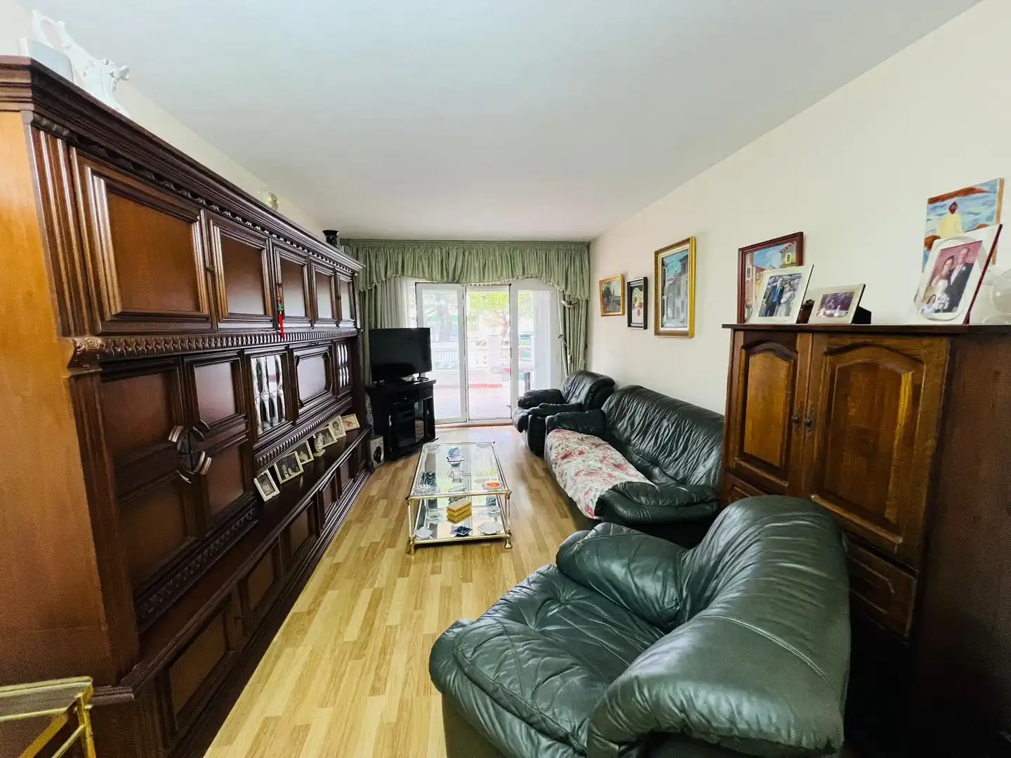 Living room of Apartments for sale in Cunit  with Heating, Parquet flooring and Terrace