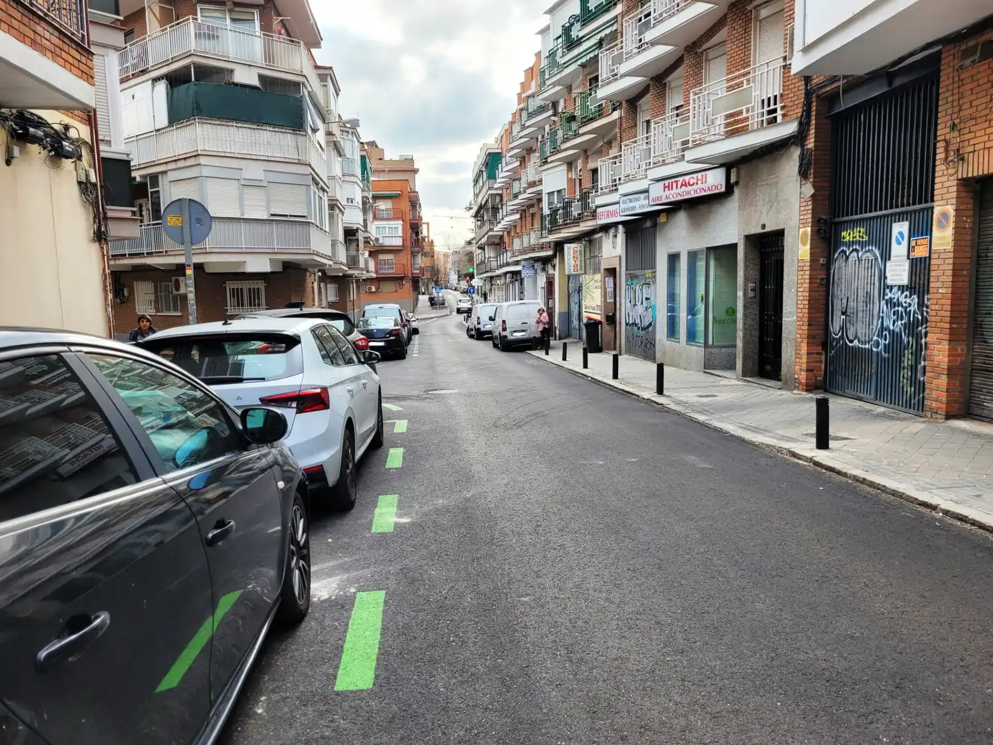 Vista exterior de Garaje en venta en Madrid