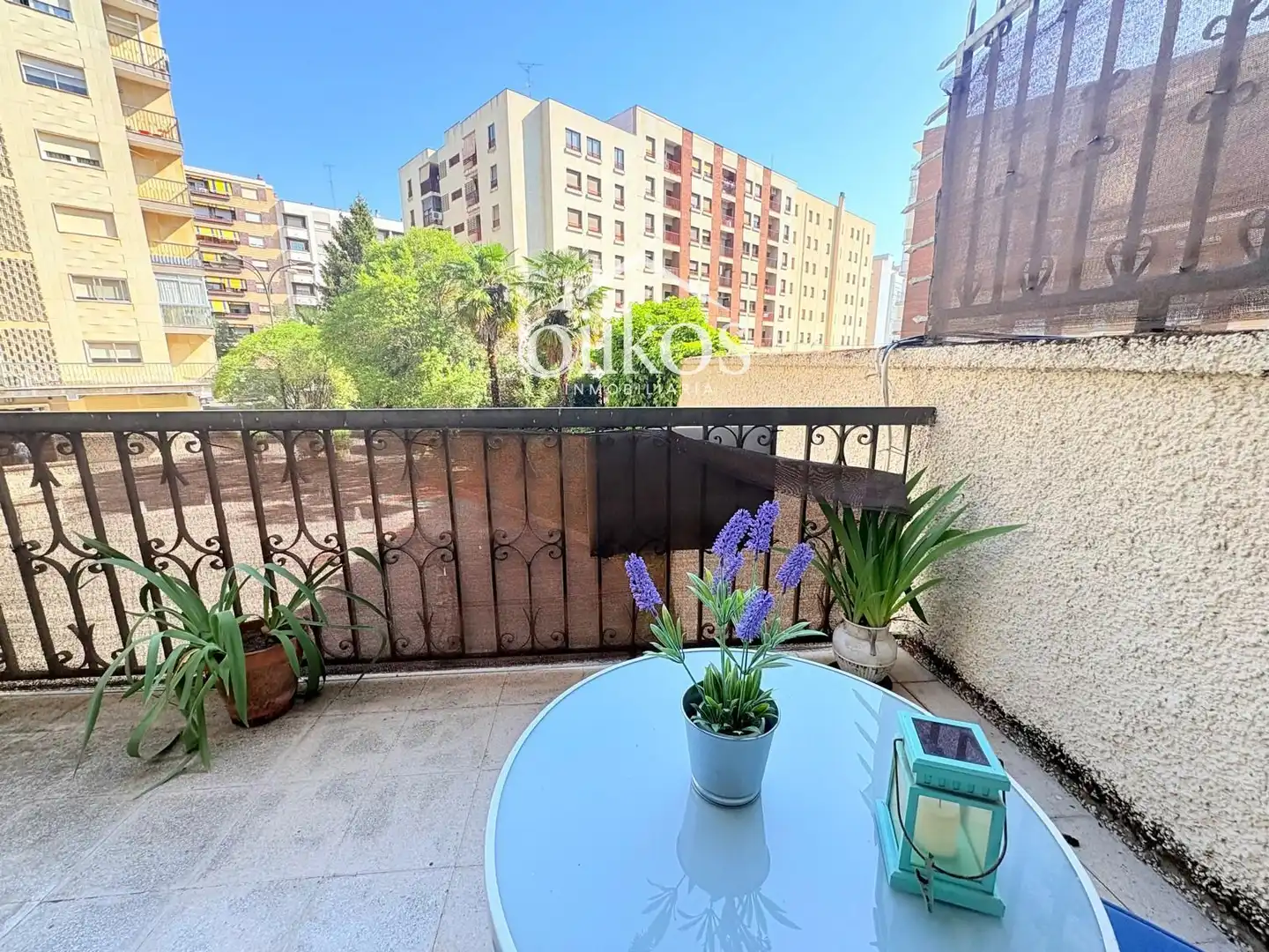 Terrasse von Wohnung zum Verkauf in Salamanca mit Heizung, Parkett und Balkon