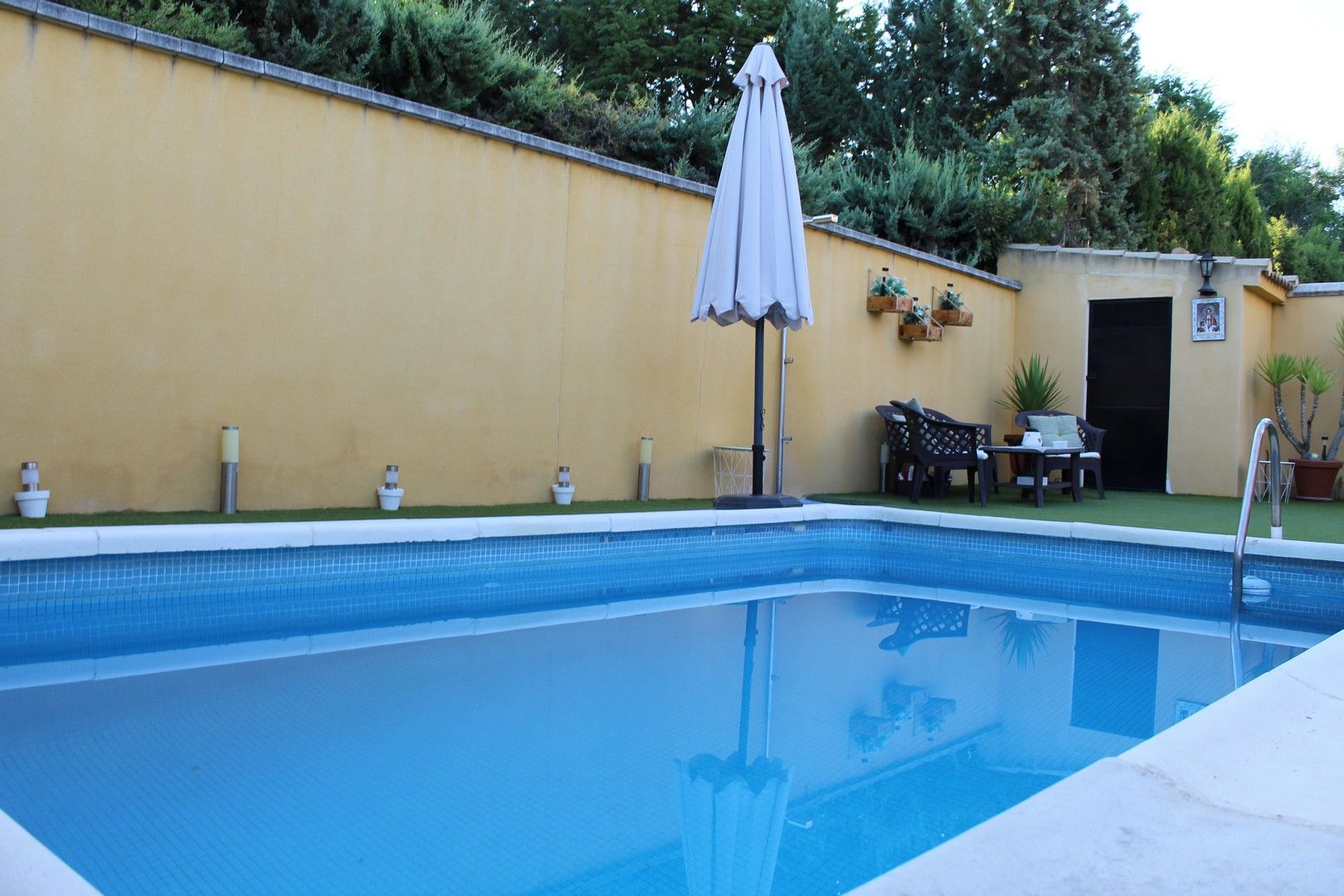 Swimming pool of House or chalet for sale in Úbeda  with Heating, Private garden and Parquet flooring