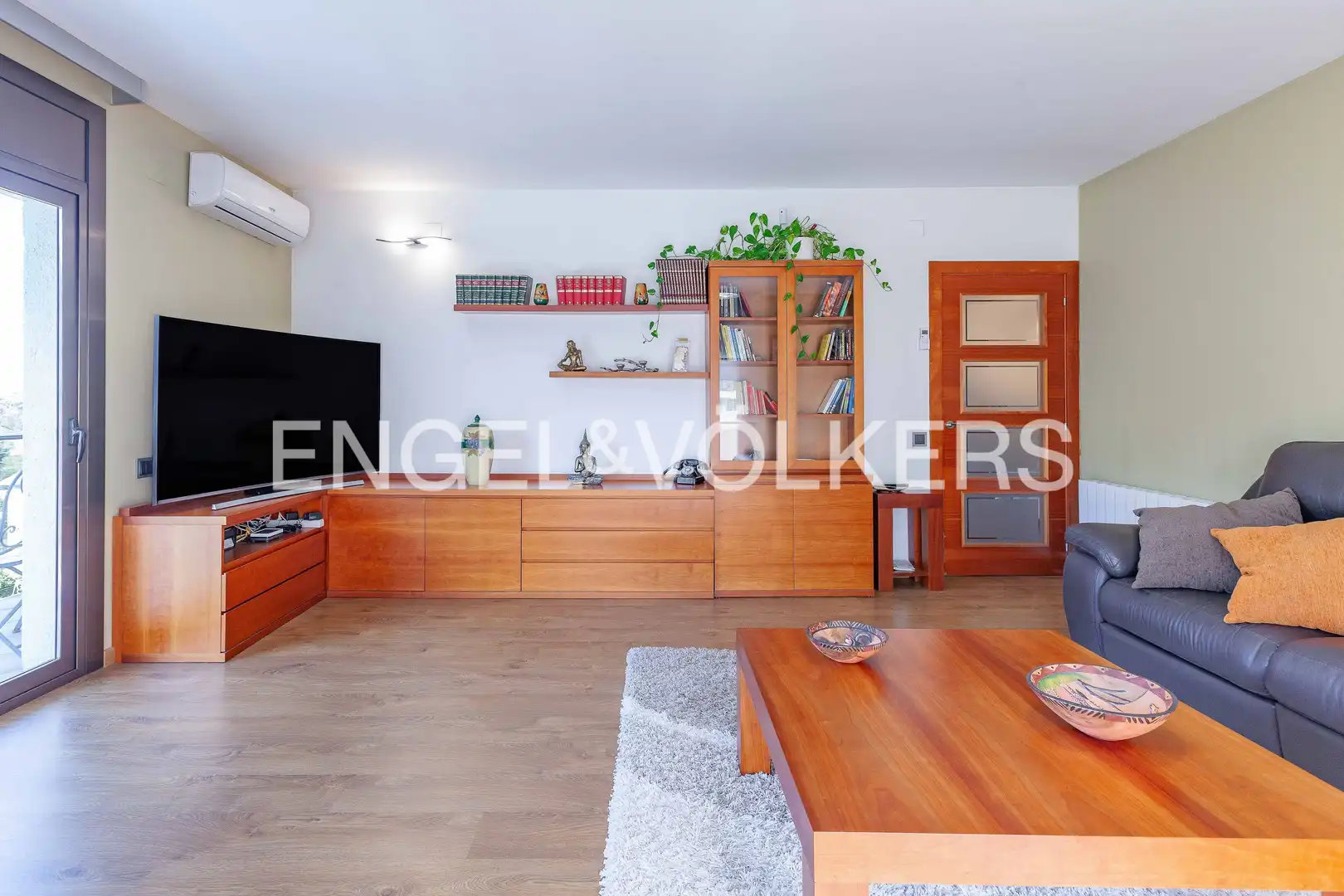 Sala de estar de Casa o chalet de alquiler en Llinars del Vallès con Aire acondicionado, Calefacción y Jardín privado