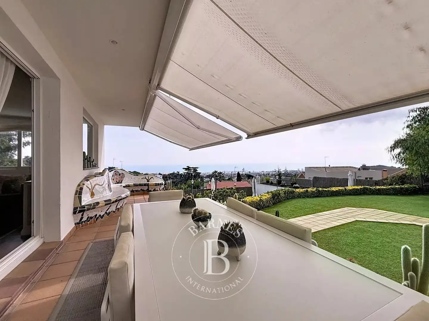 Terraza de Casa o chalet en venta en Mataró con Aire acondicionado, Calefacción y Jardín privado