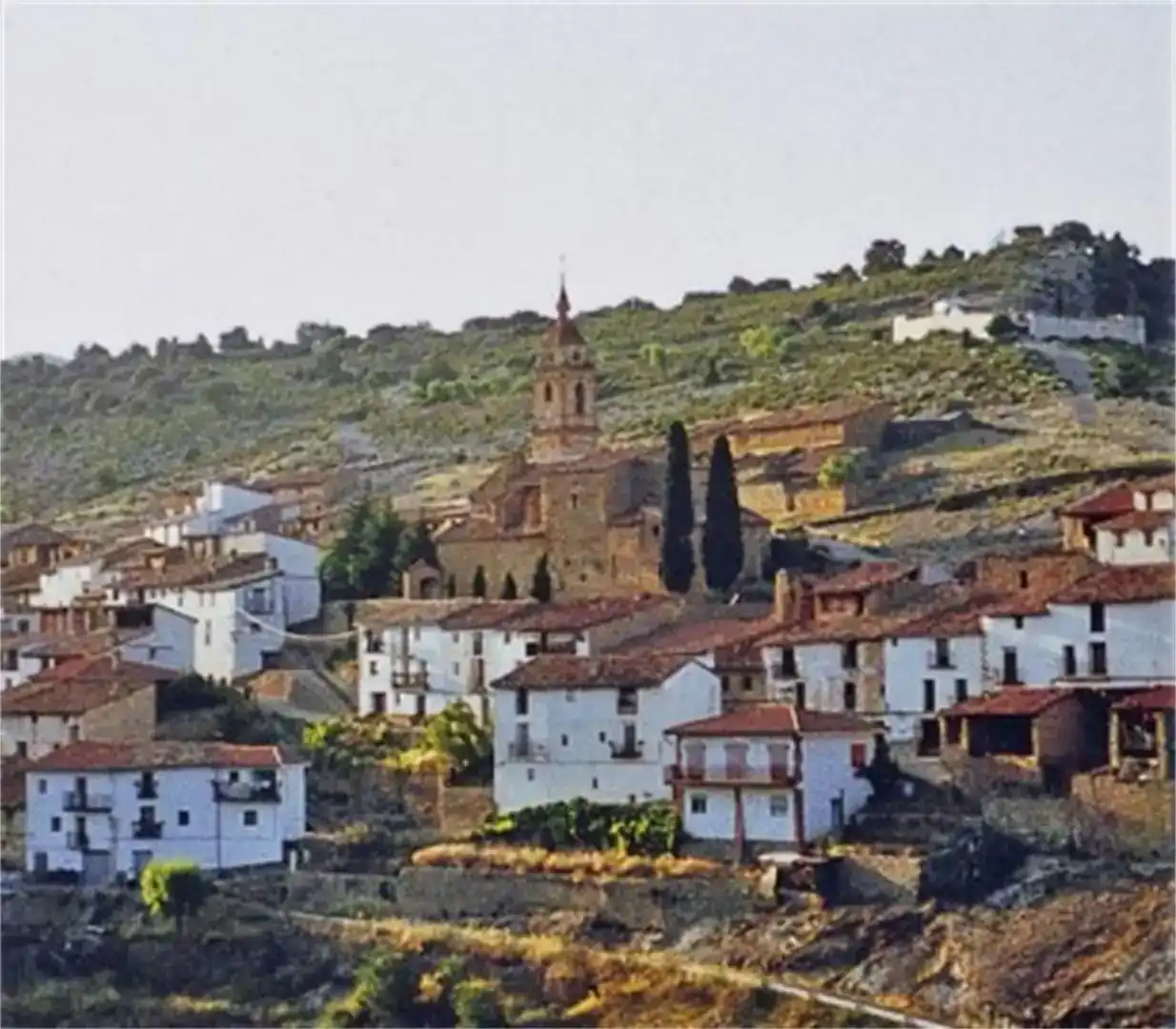 Vista exterior de Casa adosada en venta en Palanques con Trastero, Balcón y Piscina comunitaria