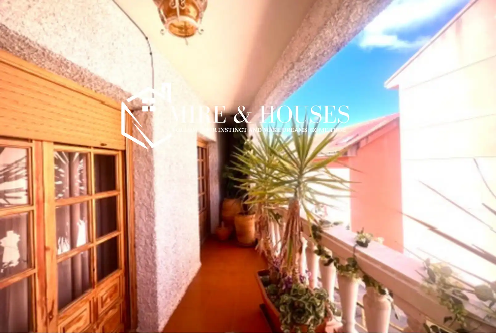 Terraza de Casa adosada en venta en El Molar (Madrid) con Calefacción, Jardín privado y Terraza