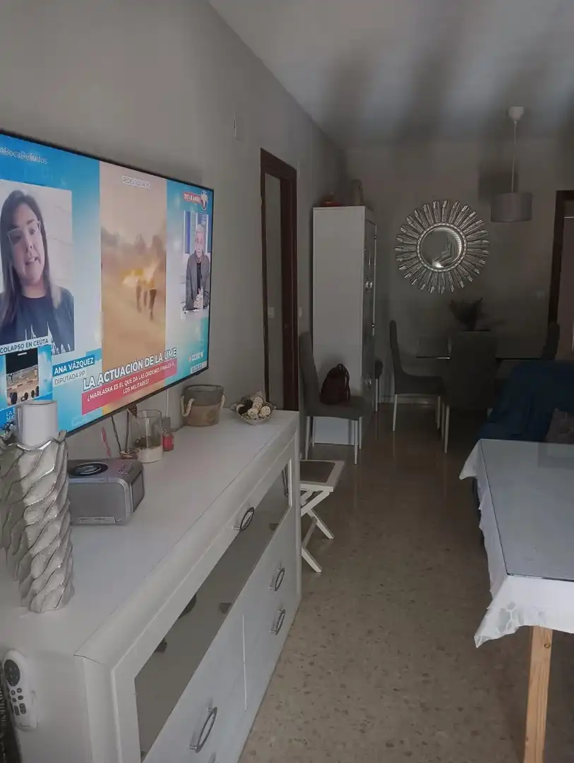 Sala d'estar de Pis en venda en San Juan del Puerto amb Traster