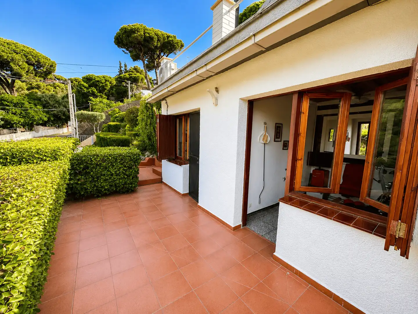 Jardín de Casa o chalet en venta en Sant Cebrià de Vallalta con Aire acondicionado, Calefacción y Jardín privado