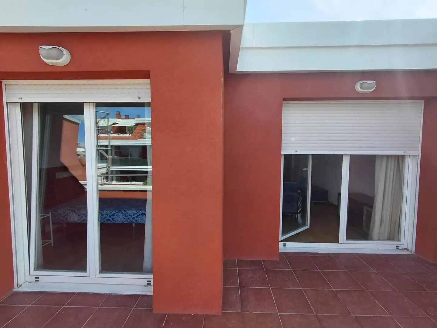 Vista exterior de Piso en venta en Vilagarcía de Arousa con Calefacción, Jardín privado y Terraza