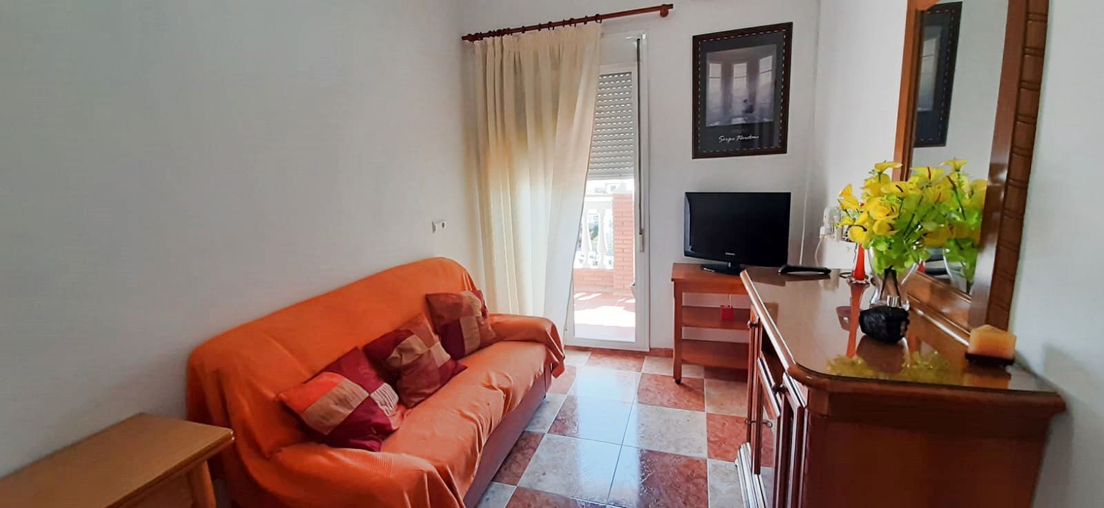Bedroom of Apartment to rent in Málaga Capital  with Air Conditioner, Furnished and Washing machine