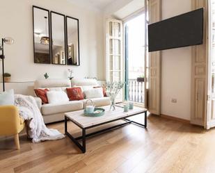 Living room of Flat for sale in Málaga Capital  with Air Conditioner, Heating and Furnished