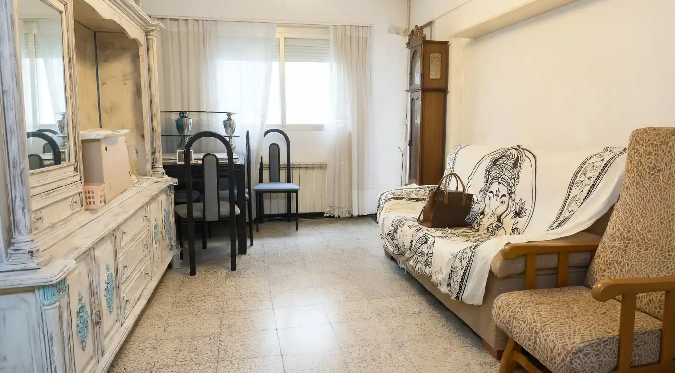 Sala de estar de Piso en venta en Móstoles con Aire acondicionado, Calefacción y Terraza