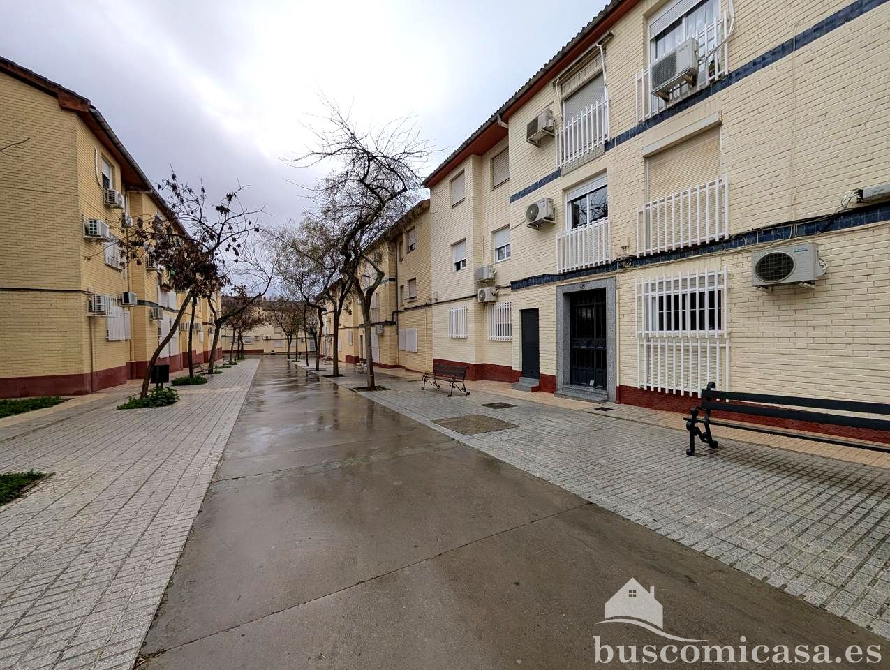 Exterior view of Flat for sale in Linares  with Air Conditioner and Terrace