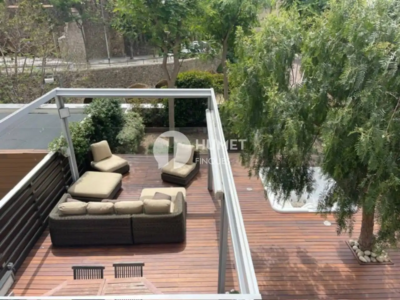 Terraza de Casa o chalet en venta en Barcelona con Aire acondicionado, Calefacción y Jardín privado