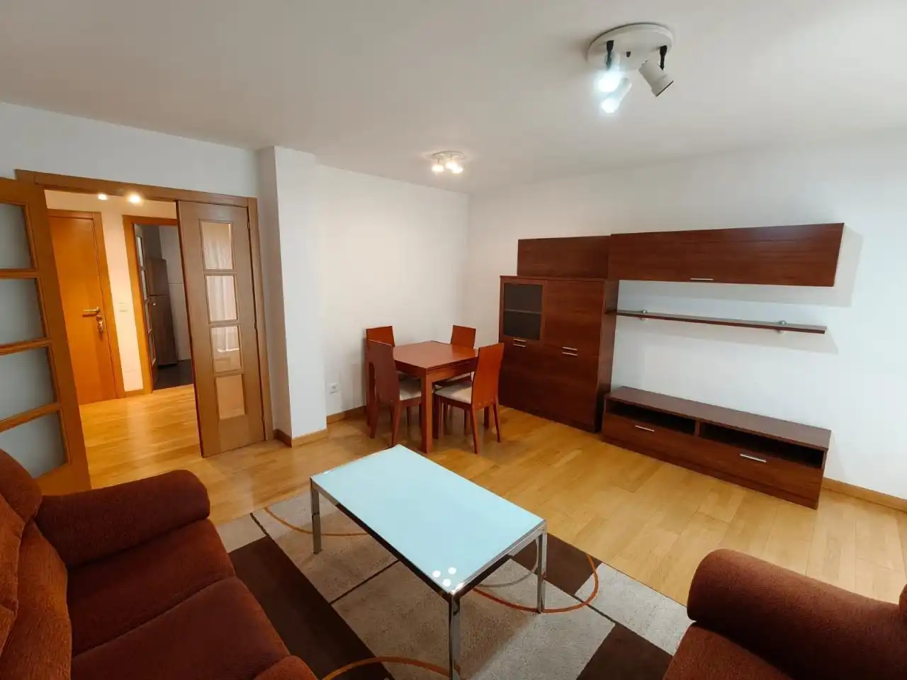 Sala de estar de Apartamento de alquiler en Ames con Calefacción, Trastero y Amueblado