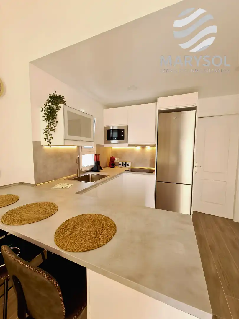 Kitchen of Apartments for rent in San Bartolomé de Tirajana  with Air Conditioner, Heating and Terrace