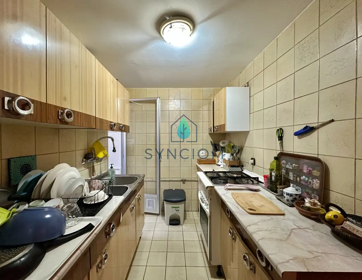 Kitchen of Ground floor for sale in Fresnedillas de la Oliva  with Heating, Terrace and Storage room