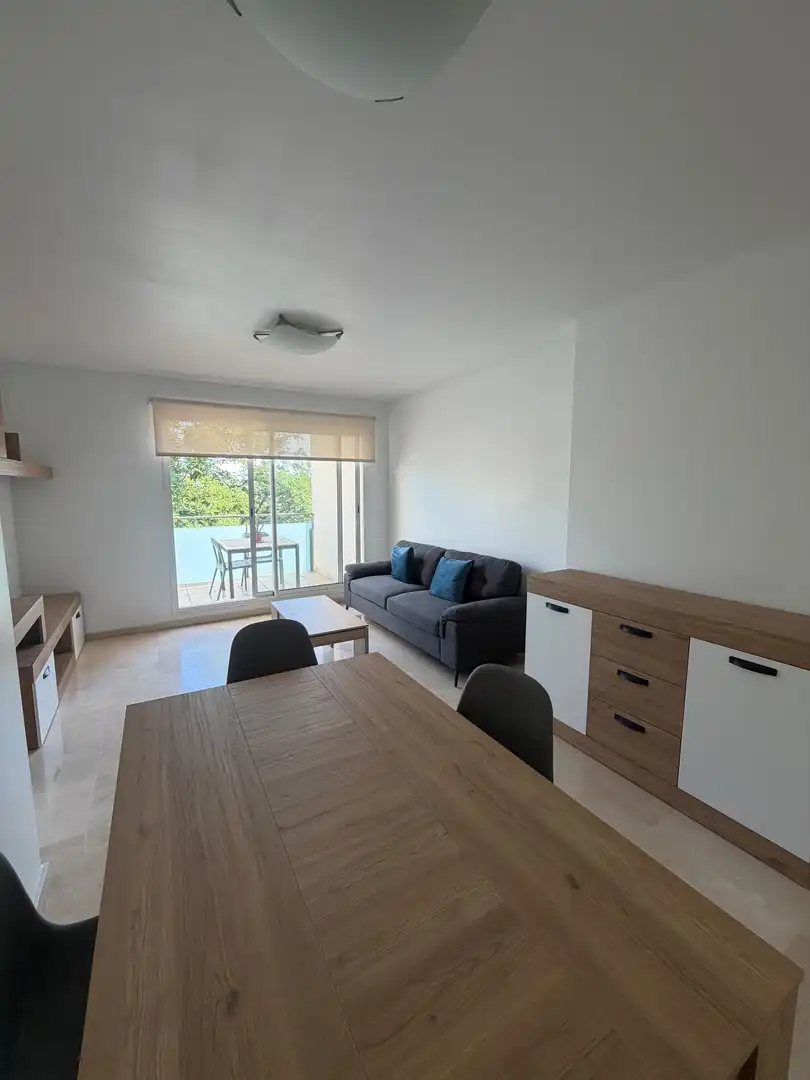 Living room of Flat for rent in Algeciras  with Terrace, Furnished and Community pool