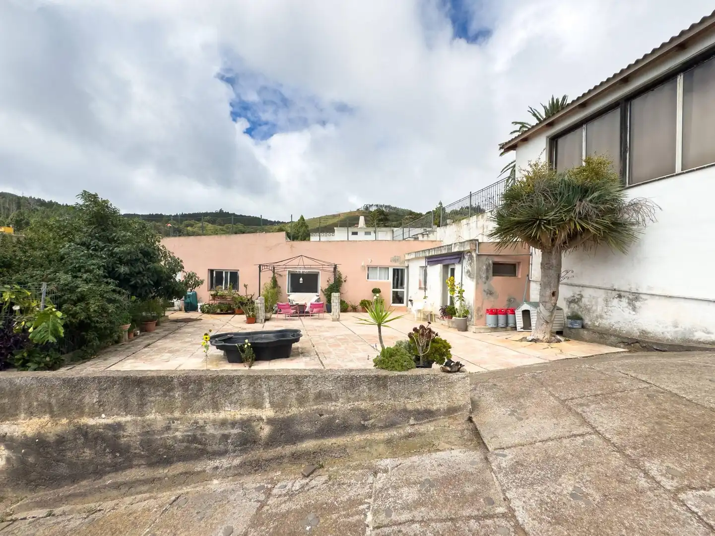 Vista exterior de Casa o chalet en venta en El Rosario con Calefacción, Jardín privado y Terraza