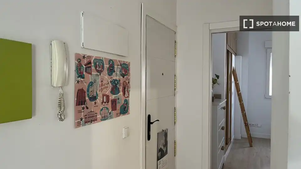 Apartament per a compartir en Madrid amb Aire condicionat, Calefacció i Terrassa