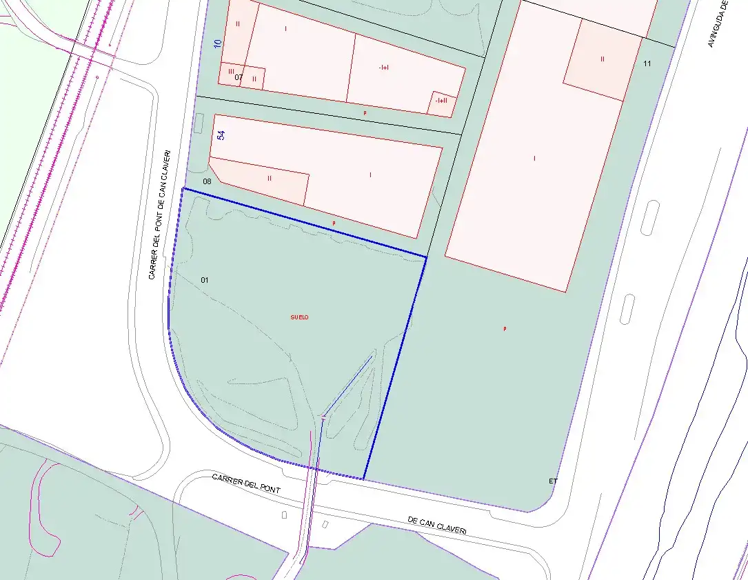 Terreny industrial en venda a Plaça la Llana, Zona Nord