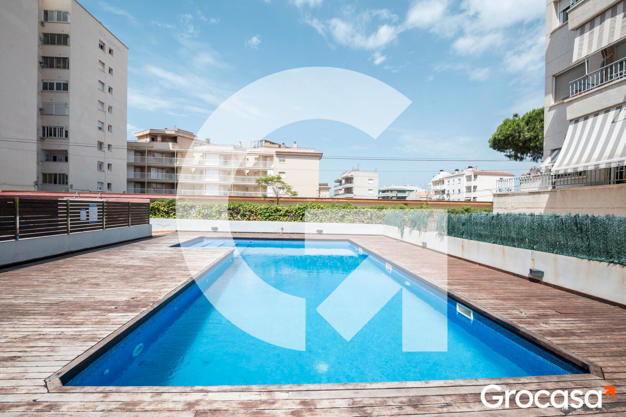 Swimming pool of Flat for sale in Cunit  with Air Conditioner, Heating and Terrace